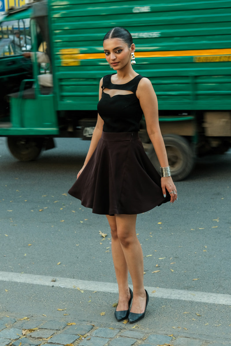 Espresso Saturday Skirt