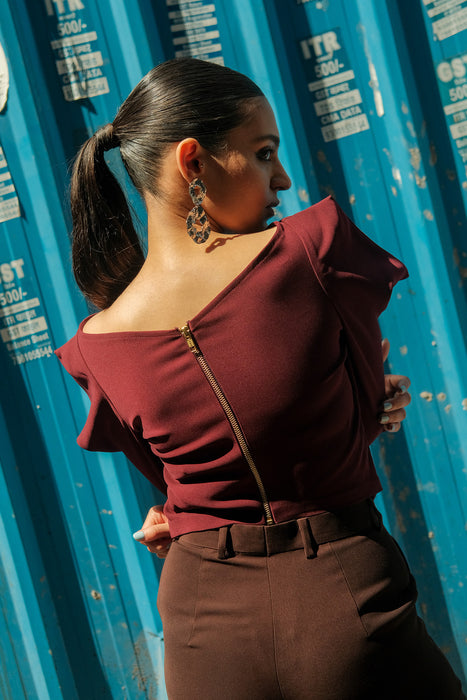 Snappy Sleeve Blouse