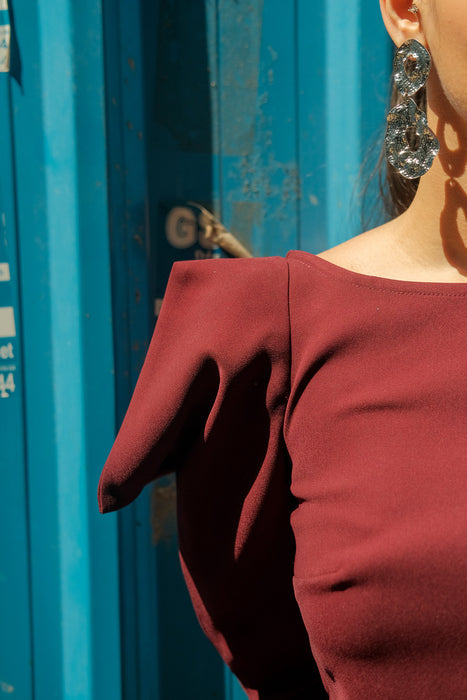 Snappy Sleeve Blouse