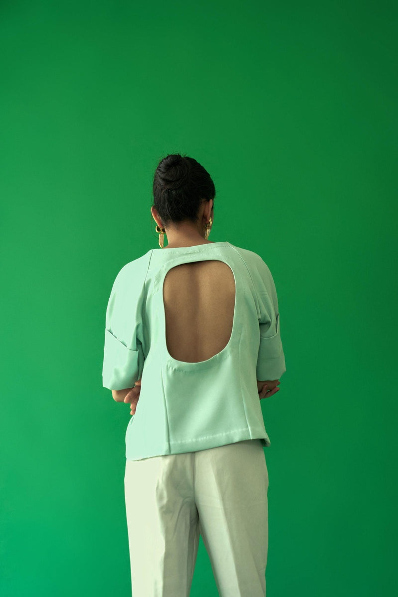 Ondine Mint Top