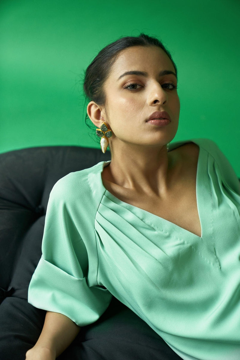 Ondine Mint Top