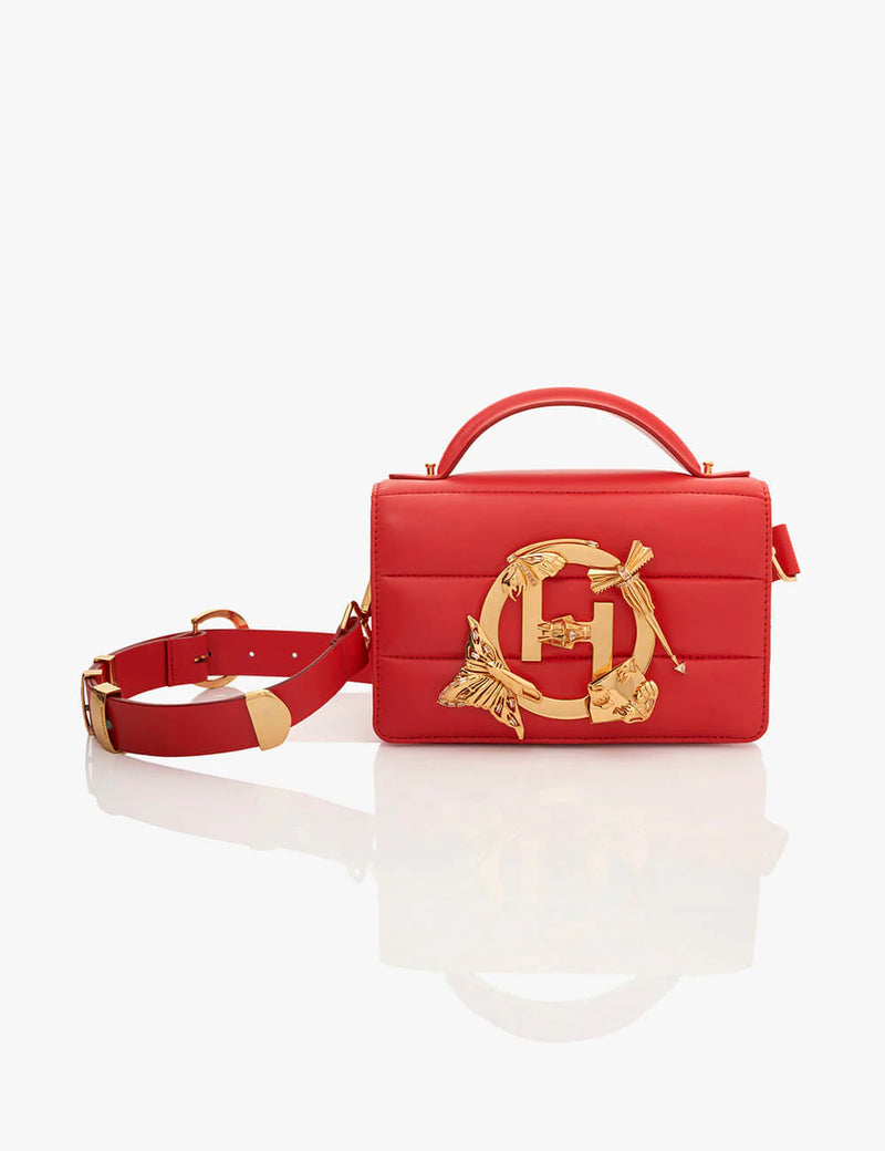 The Midi Disco in Cinober Red