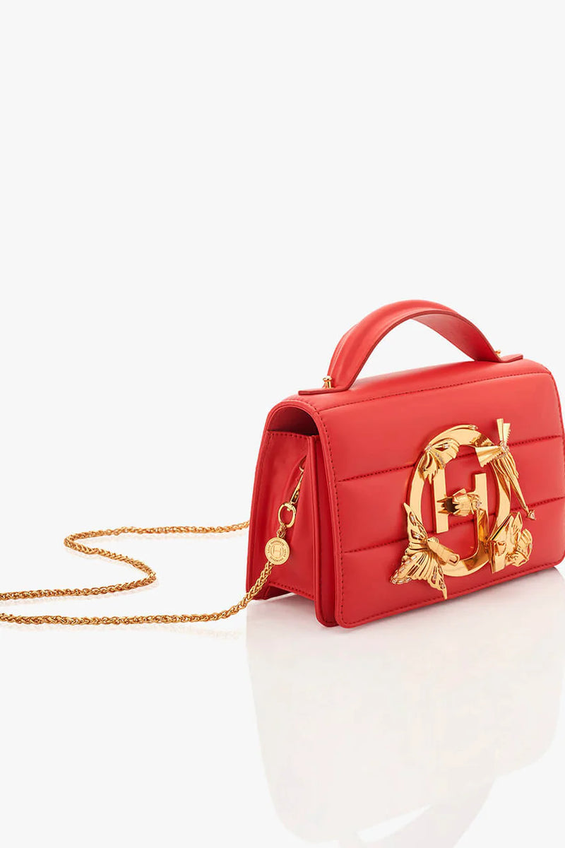 The Midi Disco in Cinober Red