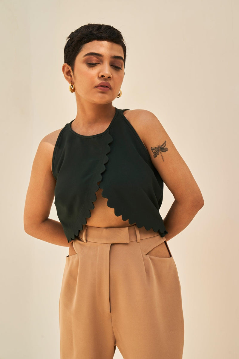 Papillion Crepe Pants