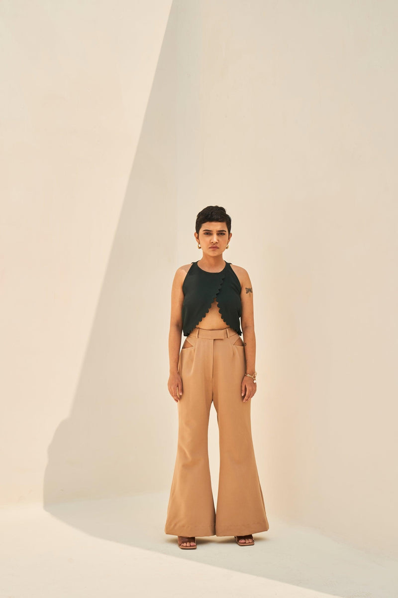 Pappillion Crepe Top