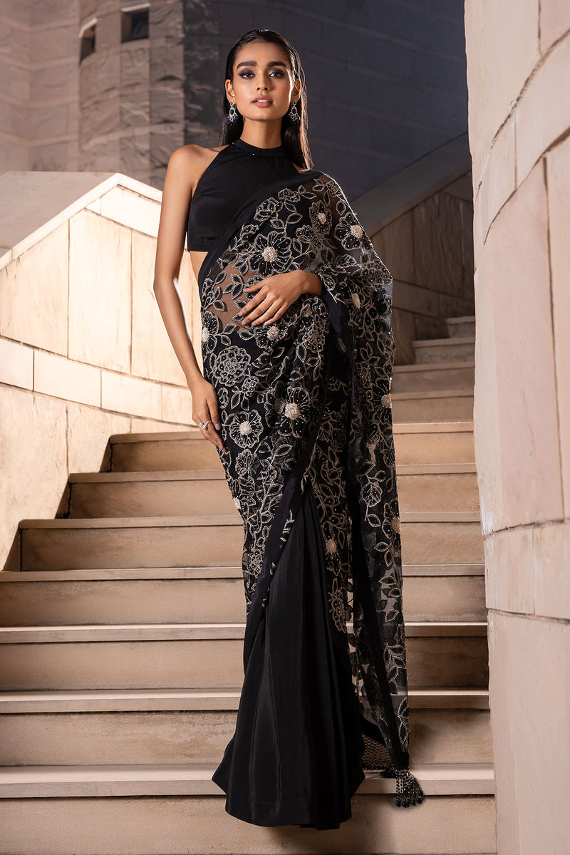 Coal Jaal Saree Set