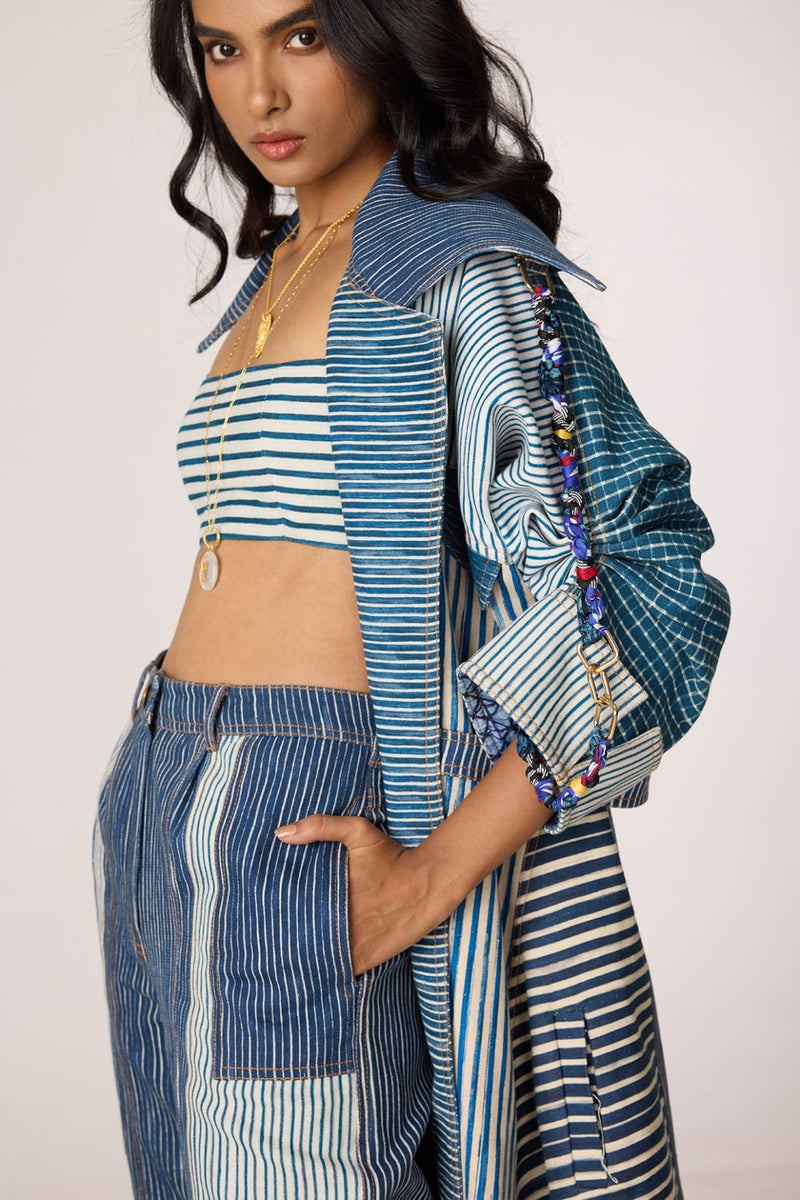 Selah Trench, Joyce Bustier & Jax Jeans