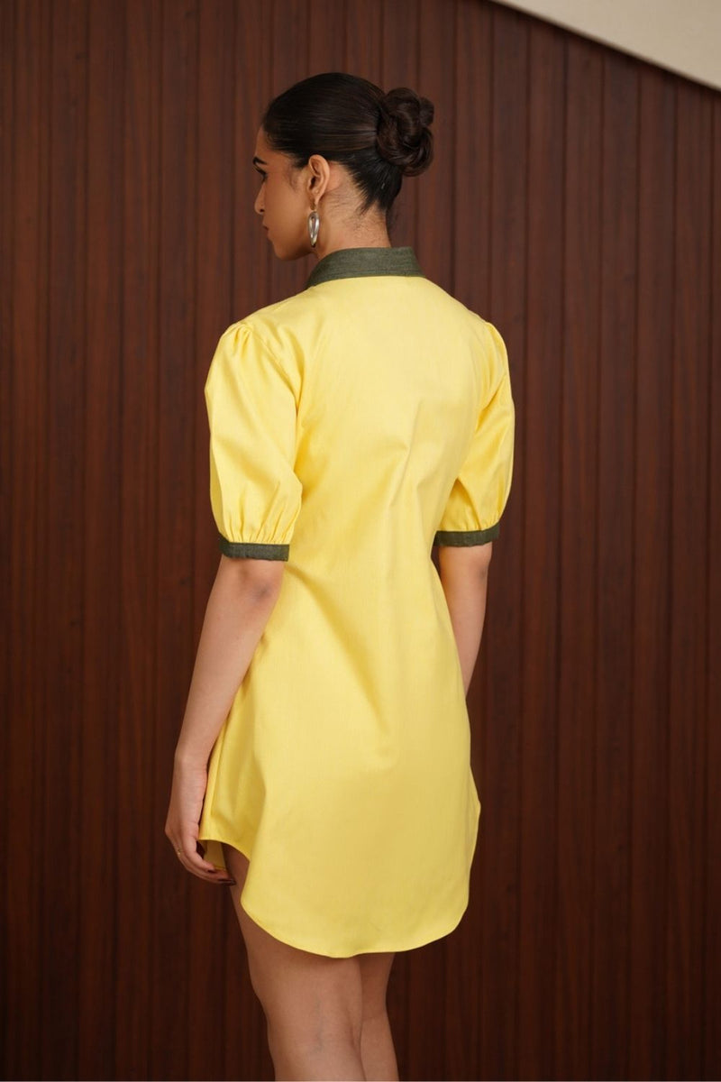 Eden bloom dress - Yellow