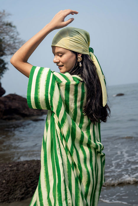 Angela Stripe Kaftan