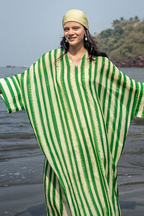 Angela Stripe Kaftan