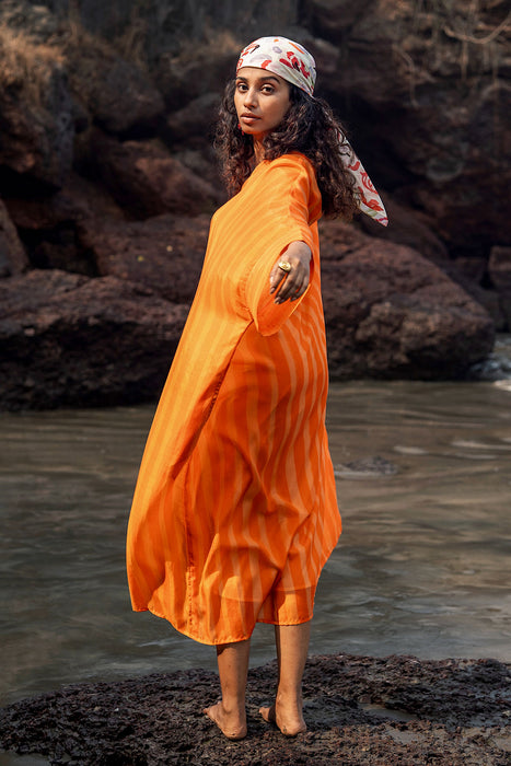 Angela Stripe Kaftan