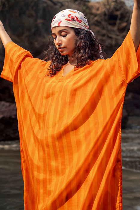Angela Stripe Kaftan