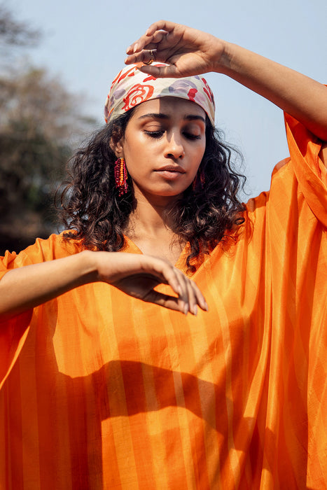 Angela Stripe Kaftan