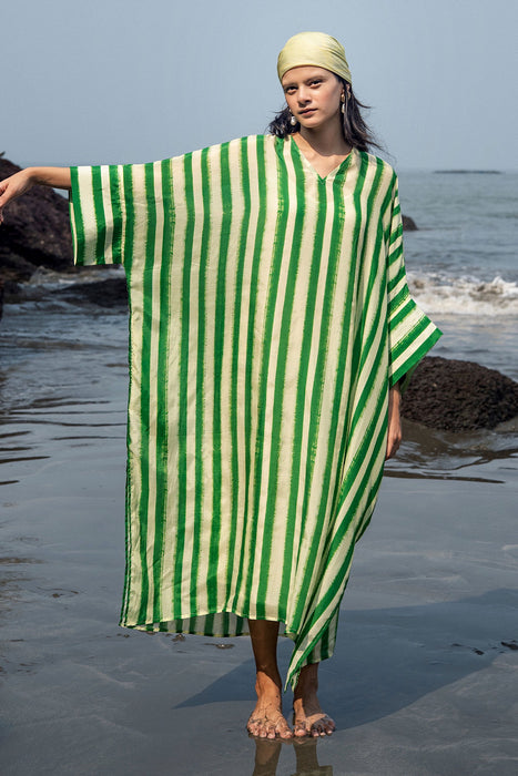 Angela Stripe Kaftan