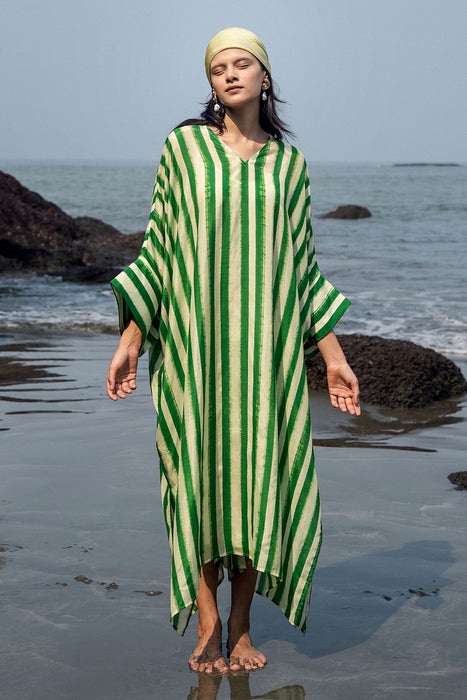 Angela Stripe Kaftan