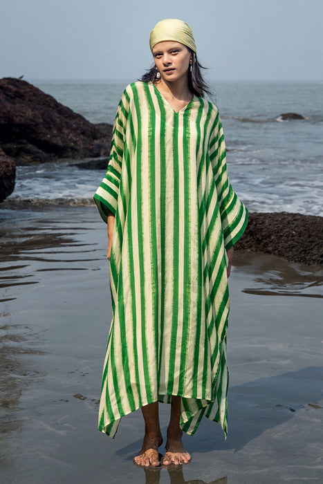 Angela Stripe Kaftan
