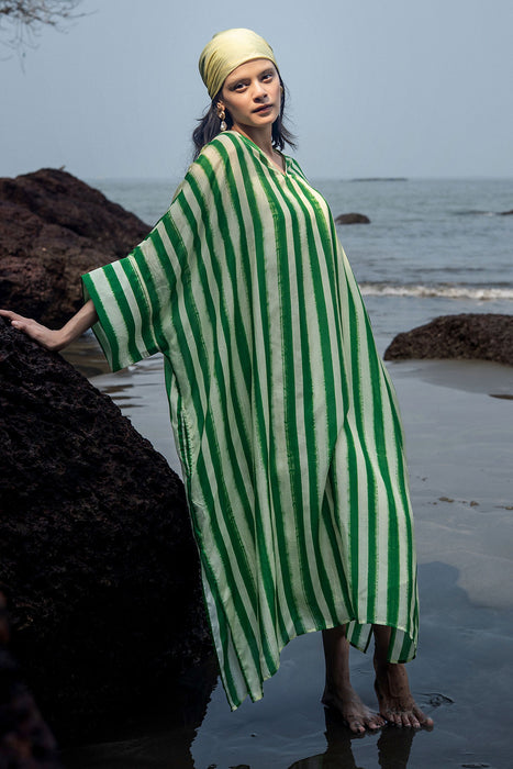 Angela Stripe Kaftan