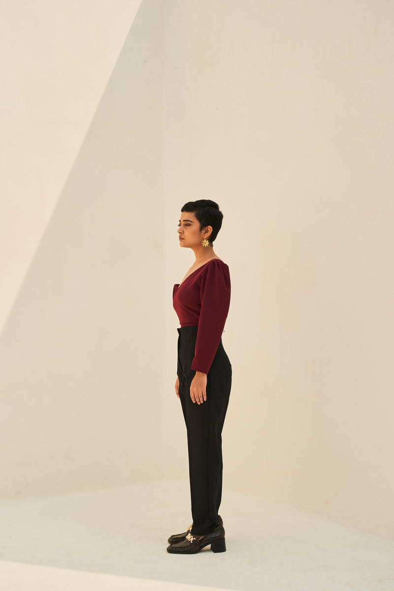 Zinnia Crepe Top
